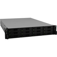 

Synology RS2418RP+ RackStation 12-Bay Quad Core 2.1 GHz NAS Enclosure, 3.5"/2.5" SATA Drive Bays, 4GB DDR4, RAID 0/1/5/6/10/JBOD/Basic/Hybrid