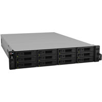 

Synology RX1216sas 12-Bay 2U Storage Expansion Enclosure, 3.5"/2.5" Drive Bays, RAID 0/1/5/6/10/JBOD and Basic, DiskStation Manager, Diskless