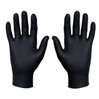 

Sysco Nitrile Food Service Gloves, Extra Large, Black, 100-Pack