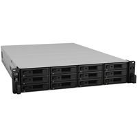 

Synology SA3400 12 Bay SAS NAS Server, Octa Core 2.1 GHz, 16GB RAM, 3.5"/2.5" SATA Drive Bays, Diskless