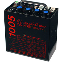 

Speedotron 1005LV, 1000 Watt Second Power Supply with Asymmetrical 4 Outlets in 3 Separate Channels.