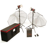

Speedotron 2405CX LV CC Air Travel System w/5500 deg.K color-corrected flash tube