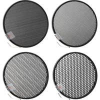 

Speedotron 7" Honeycomb Grid Set for the M11 & M11Q Reflectors with 10 deg., 20 deg., 30 deg. and 40 deg. Grids