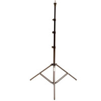 

Speedotron Brown Line 7.5' Air Cushioned Travel Lightstand with 5/8" Mounting Stud, 4 Sections with 3 Risers, Black Anodized.