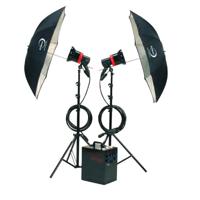 

Speedotron 2403LS Two Light System Includes: 2403CX LV Power Supply & 202VF CC Light Unit with 7" Reflector