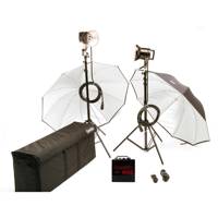 

Speedotron 2403LS3 Three Light Studio Kit Includes: 2405CX LV Power Supply & 202VF CC Light Unit with 7" Reflector