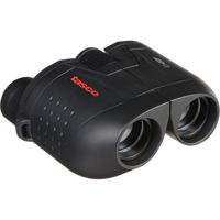 

Tasco 10x25 Essentials Series Weather Resistant Porro Prism Binocular with 5.7 Degree Angle of View, Black