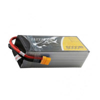 

Tattu 8000mAh 22.2V 25C 6S1P LiPo Battery Pack with XT60 Plug for UAV Drones