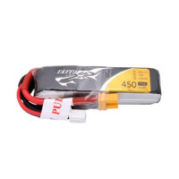 

Tattu 450mAh 7.4V 75C 2S1P LiPo Battery Pack with XT30 Plug for H-Frame UAV or FPV Drones