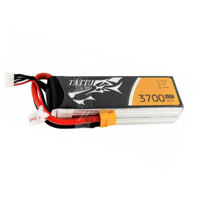 

Tattu 14.8V 3700mAh 45C 4S1P LiPo Battery Pack with XT60 Plug for Vortex and FPV Racing Quadcopters