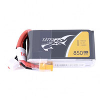 

Tattu 11.1V 850mAh 45C 3S1P LiPo Battery Pack with XT30 Plug for 150 Size FPV Quadcopter