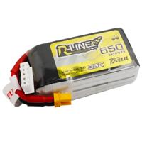 

Tattu R-Line 650mAh 14.8V 95C 4S1P Lipo Battery Pack with XT30 Plug