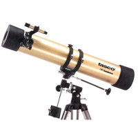 

Tasco Tasco 675x 114mm Luminova Newtonian Reflector Telescope & Manual Equatorial Mount