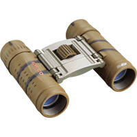

Tasco 8x21 Essentials Series Weather Resistant Roof Prism Binocular with 7.3 Degree Angle of View, Brown Camo