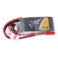 

Tattu 7.4V 800mAh 45C 2S1P LiPo Battery Pack with JST-SYP Plug for Torrent 110 and Small-Size FPV Quadcopters