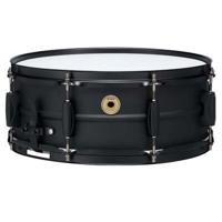 

Tama Metalworks 6.5x14" Steel Snare Drum with Matte Black Shell Hardware