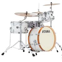 

Tama Superstar Classic NEO-MOD 3-Piece Shell Pack, Includes 10x20" Bass Drum, 9x14" Floor Tom and 7x12" Tom Tom, Lacquer Finish, White Smoke