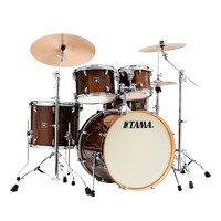 

Tama Superstar Classic 5-Piece Shell Pack with 22" Bass Drum, Includes 16x22" Bass Drum, 7x10" Tom Tom, 8x12" Tom Tom, 14x16" Floor Tom, 6.5x14" Snare Drum, Double Tom Holder, Gloss Java Lacebark Pine