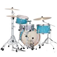 

Tama Superstar Classic NEO-MOD 3-Piece Shell Pack, Includes 10x20" Bass Drum, 9x14" Floor Tom and 7x12" Tom Tom, Duracover Wrap Finish, Turquoise Satin Haze