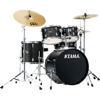 

Tama IE50CBOW Imperialstar 5-Piece Drum Kit with Stage Master Hardware and Meinl HCS Cymbals, Black Oak Wrap