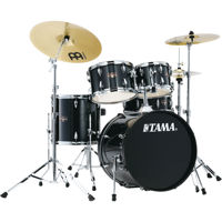 

Tama IE50CHBK Imperialstar 5-Piece Drum Kit with Stage Master Hardware and Meinl HCS Cymbals, Hairline Black