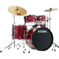 

Tama IE52C Imperialstar 5-Piece Complete Kit with Meinl HCS Cymbals, Candy Apple Mist
