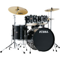 

Tama IE52C Imperialstar 5-Piece Complete Kit with Meinl HCS Cymbals, Hairline Black