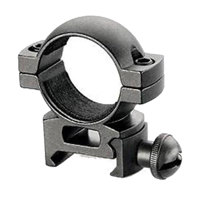 

Tasco 1" Centerfire, Weaver Style, High Style Mounting Rings, Matte Black.