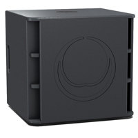 

Turbosound Milan M15B 2200W Powered 15" Subwoofer, 134dB Sound Pressure Level, 40Hz-90Hz Boost Frequency