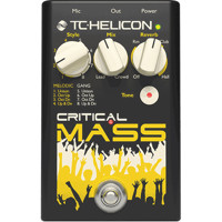 

TC Helicon TC Helicon Critical Mass Pedal for Gang Vocals, Melodic Vocals & Reverb