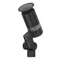 

TC Electronic TC Electronic Dynamic Broadcast Microphone with Integrated Pop Filter, Black