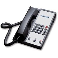

Teledex Diamond +3 Hotel Hospitality Single Line Analog Corded Telephone, 3x Guest Service Buttons, Black