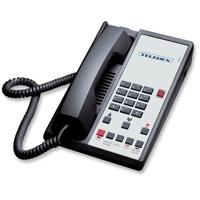 

Teledex Diamond +S-3 Hotel Hospitality Single Line Analog Corded Speakerphone, 3x Guest Service Buttons, Black