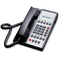 

Teledex Diamond L2-10E Hotel Hospitality Two Line Analog Corded Telephone, 10x Guest Service Buttons, Black