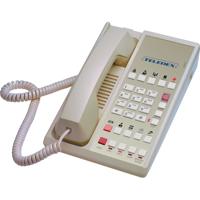 

Teledex Diamond L2S-10E Hotel Hospitality Two Line Analog Corded Speakerphone, 10x Guest Service Buttons, Ash