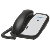 

Teledex I Series A101 Single Line Analog Corded Lobby Telephone, Black