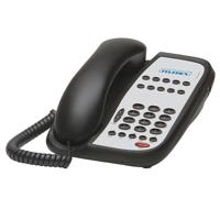 

Teledex I Series A110S Single Line Analog Corded Hotel Speakerphone, 10x Guest Service Buttons, Black