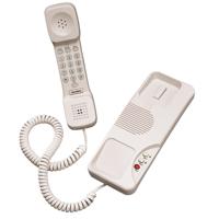 

Teledex Opal Trimline Two Line Analog Corded Hotel Telephone, No Message Waiting Light, Ash
