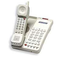 

Teledex Opal DCT2905 Two Line DECT 1.9GHz Cordless Hotel Speakerphone, 5x Guest Service Buttons, Ash