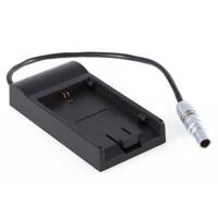 

Teradek Battery Adapter Plate for Canon LP-E6 or Sony NP-F550 with 2pin Power Cable, Straight Bracket