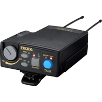 

Telex TR-80N UHF 2-Channel Narrow Band Wireless Beltpack Transceiver with A5F Headset Jack, Frequency Band H3: 500-518MHz