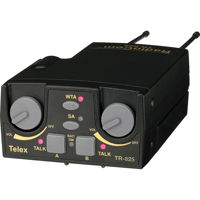 

Telex TR-825 UHF 2-Channel Binaural Wireless Beltpack Transceiver with A5M Headset Jack, Frequency Band A3: 518-536MHz