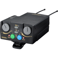 

Telex TR-82N UHF 2-Channel Narrow Band Binaural Wireless Beltpack Transceiver with A5F Headset Jack, Frequency Band H3: 500-518MHz
