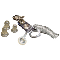 

Telex ET-4 Coiled Acoustic Eartube with Clothing Clip for Earcones