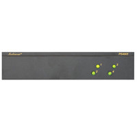 

Telex PS-4001 Four Channel Power Supply For Wired Intercoms, XLR-3M audio connector, 100 to 240V AC Input Power, 24 �1V DC Output Power