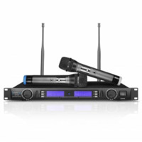 

Technical Pro WM13S200 Professional Dual UHF Wireless Handheld Microphone System