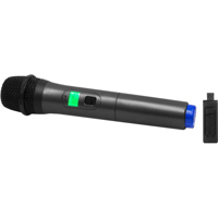 

Technical Pro WMU99 Wireless Handheld UHF Microphone with USB Powered Receiver, 729.3MHz