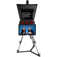 

Telescript Expert 190-SDI Teleprompter System with 19" LCD Monitor and 17" SDI Reference Monitor for ENG and Studio Camera