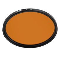 

Tiffen 138mm 85 Daylight to Tungsten Conversion Glass Filter.