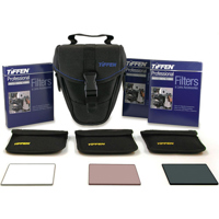 

Tiffen 4x4" Digital Video Essentials Filter Kit 3 (Clear, Ultra Circular Polarizer, and 812 Filters)